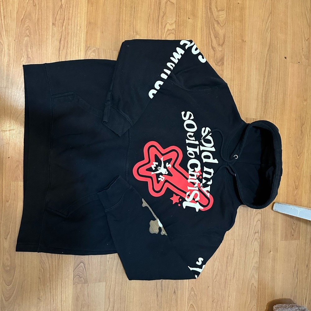Puff print hoodie